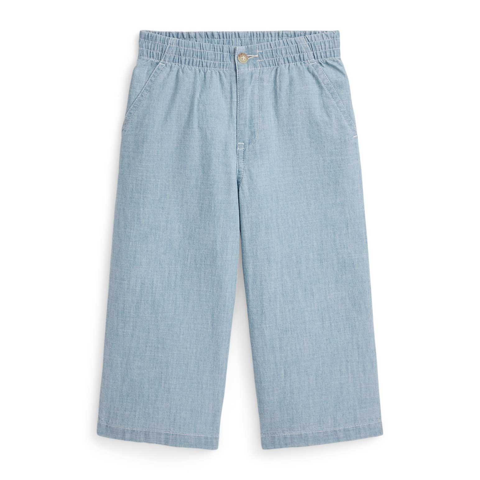 Ralph Lauren Polo Prepster Indigo Chambray Pant 2-6
